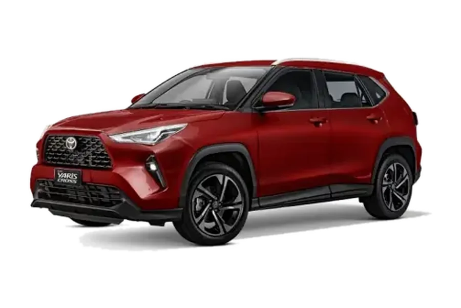 Yaris Cross en color Rojo